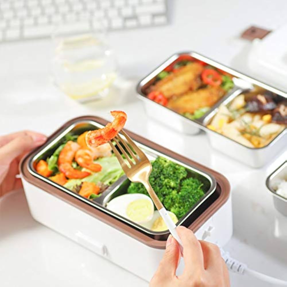 Portable Electric Lunch Box Food Heater For Work & Travel