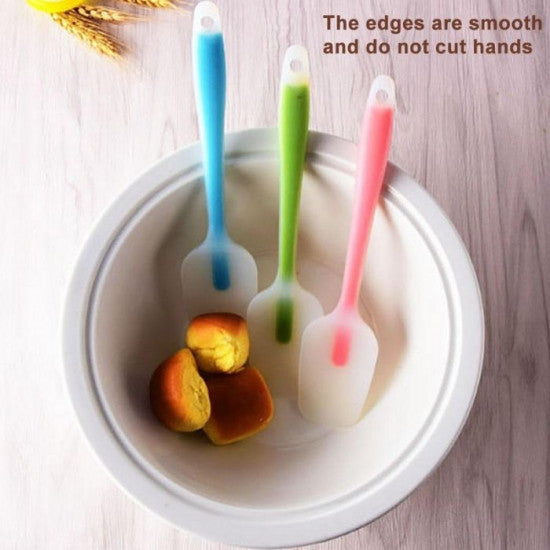 Silicon Rubber Spatula For Baking & Cooking